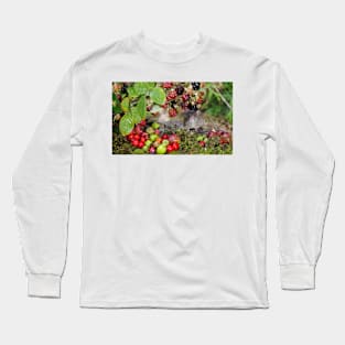 Little mouse and brambles Long Sleeve T-Shirt